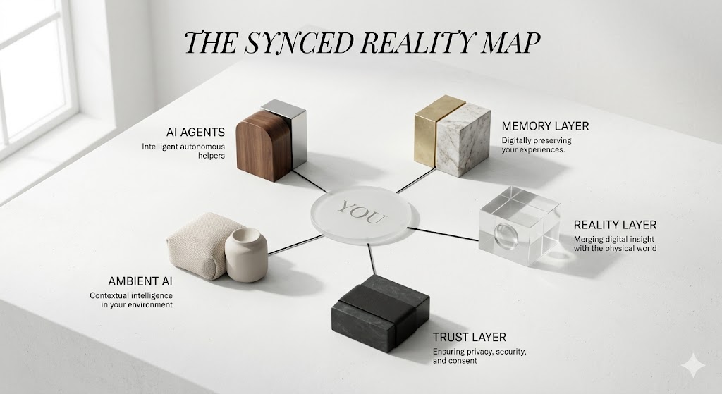 The Synced Reality Map