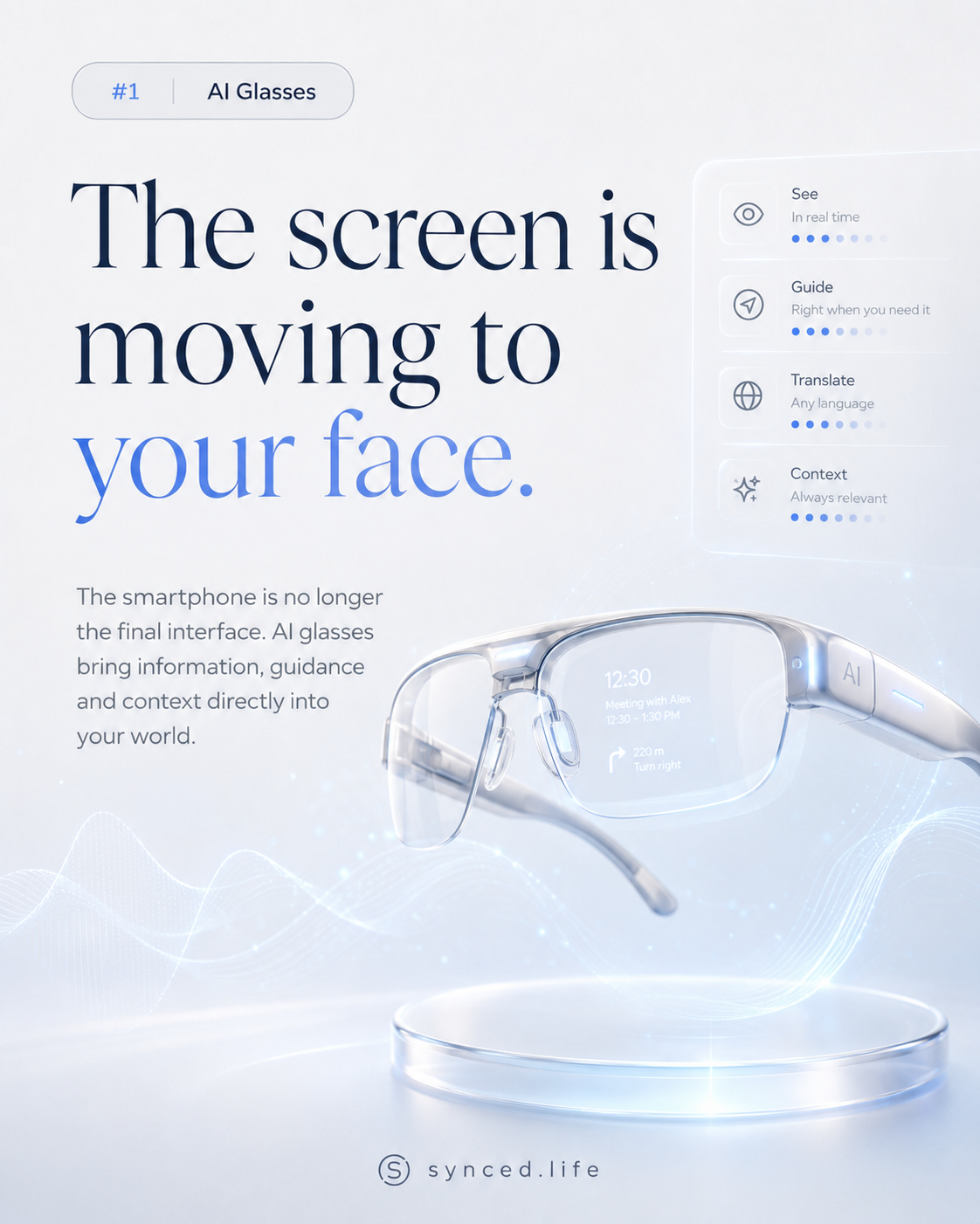 AI Glasses slideshow cover